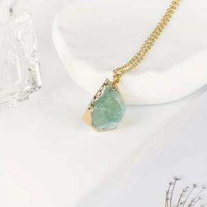 Perhiasan kristal alami kalung liontin kristal Amethyst Quartz mawar untuk hadiah wanita - Product Image 4