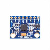 MPU-6050 6DOF Modul Sensor Gerak 3-Axis Accelerometer Gyroscope Terintegrasi Papan GY-521 Berlapis Emas 16-Bit Presisi Tinggi