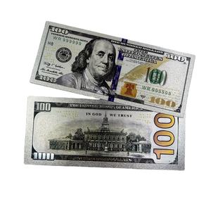 Tarjeta <span class=keywords><strong>de</strong></span> Dinero <span class=keywords><strong>de</strong></span> <span class=keywords><strong>100</strong></span> Dólares <span class=keywords><strong>de</strong></span> Diseño Personalizado, Billete Americano Chapado en Oro <span class=keywords><strong>de</strong></span> 24k - Product Image 4