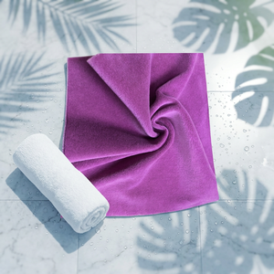 Tissu en velours CVC de couleur violette, 2 mm, polyester, coton, fourrure, pour vêtements, textiles d'ameublement, canapés - Product Image 1