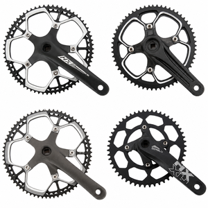 Juego de <span class=keywords><strong>Bielas</strong></span> de Triple Plato 22T 30T 40T 3X MTB de Aleación de Aluminio CNC, Brazos de Biela OEM ODM, Piezas de Bicicleta Personalizadas de Fábrica al por Mayor - Product Image 3
