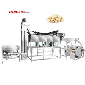 LFM fabrika fiyat ıslak tip fıstık fındık çekirdekleri cilt soyucu Badam badem ıslak soyma makinesi
