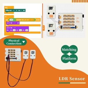 Robot de Juguete con IA de Modo Dual para Simulación Virtual, Kit de Bloques de Construcción con Codificación ESP32, Programación Gráfica, Proyectos STEM para la Escuela - Product Image 3