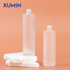 Bouteille en verre dépoli personnalisée pour lotion toner essence sérum 100ml Bouteille de toner facial de qualité supérieure Emballage cosmétique en verre 120ml - Product Image 6