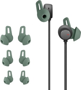 Couverture d'écouteurs embouts intra-auriculaires en silicone souple écouteur en peau oreillette pour <span class=keywords><strong>casque</strong></span> Huawei Freelace <span class=keywords><strong>Pro</strong></span> - Product Image 4
