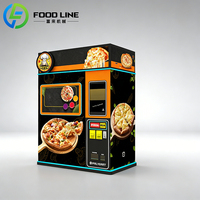 Machine à pizza automatique intelligente, distributeur automatique de pizzas, distributeur de pizzas extérieur, prix de la machine à pizza