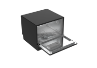 Lave-vaisselle compact 6 couverts, compatible comptoir ou encastrable