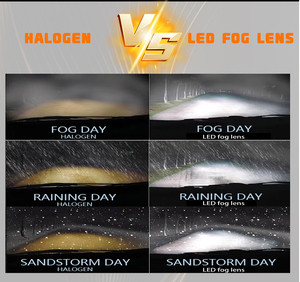 K60 2.0นิ้ว6000K ชิป90000LM 3570ไฟ LED กันน้ำได้หลอดไฟตัดหมอกไฟหน้าแบบคู่ - Product Image 6