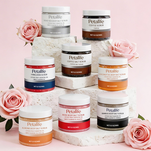 <span class=keywords><strong>Exfoliante</strong></span> Corporal <span class=keywords><strong>de</strong></span> Sal del Mar Muerto Natural <span class=keywords><strong>de</strong></span> Marca Privada, <span class=keywords><strong>Exfoliante</strong></span> Corporal Blanqueador con Café, Rosa y Lichi <span class=keywords><strong>para</strong></span> el Cuidado <span class=keywords><strong>de</strong></span> la Piel OEM/ODM - Product Image 1
