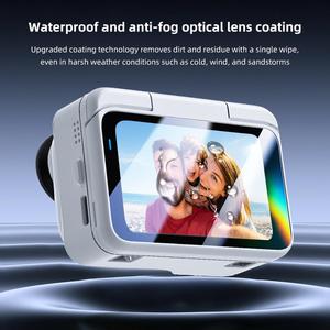 Protector de Pantalla de Vidrio Templado 2 en 1 PULUZ Premium para Insta360 GO Ultra, Película de Alta Transparencia del 99.5% - Product Image 6