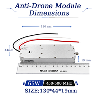 Amplificateur RF GaN personnalisable 65W 450-500MHz, module Lora, module anti-drone RF, VCO intégré