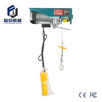 Mini-treuil électrique à câble PA600 300kg 600kg 220V 1200W, hauteur de levage 12m, treuil de levage portable pour grues d'atelier