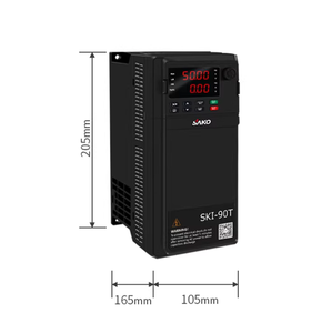 En stock SKI90T-015G-23 15KW Triphasé 380V VFD 46.5A Courant Contrôleur de fréquence à contrôle vectoriel sans capteur en boucle ouverte - Product Image 3
