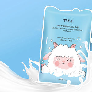 OEM ODM vente en gros soins <span class=keywords><strong>de</strong></span> la peau des pieds lotion hydratante masque en tissu chaussettes avec <span class=keywords><strong>peeling</strong></span> au <span class=keywords><strong>lait</strong></span> <span class=keywords><strong>de</strong></span> chèvre et masque <span class=keywords><strong>de</strong></span> soin des pieds à la lavande - Product Image 5