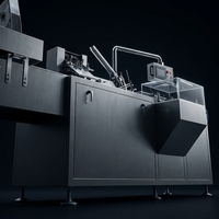 Machine d'emballage automatique haute vitesse pour cartonage, intégrant la formation, le scellage et la manutention de divers types de boîtes en carton