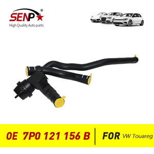 Manguera de refrigerante del sistema de refrigeración automática con válvula de calentador 7P0121156B para Volkswagen <span class=keywords><strong>Touareg</strong></span> <span class=keywords><strong>Mk2</strong></span> - Product Image 6