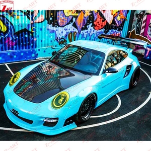 Z-ART ชุดบอดี้คิทแบบกว้างสำหรับ PORSCHE <span class=keywords><strong>911</strong></span>ชุดบอดี้สูทสำหรับปรับแต่ง997สำหรับ PORSCHE <span class=keywords><strong>911</strong></span>เทอร์โบ S 2008-2012ชุดแต่ง - Product Image 3
