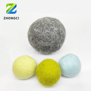 Boules de séchage pour lessive de <span class=keywords><strong>laine</strong></span> biologique en stock Boules de séchage écologiques faites à la main pour le linge - Product Image 4