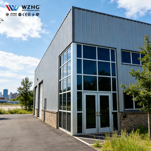 Structure en acier préfabriquée de grande envergure et haute résistance pour centre logistique, livraison rapide, design moderne, durée de vie de 50 ans - Product Image 1