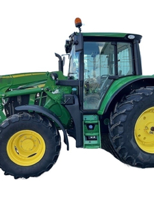 Tracteur utilitaire John Deere 6120M 120HP d'occasion 2021 avec composants moteur, pompe à engrenages et moteur à roues pour fermes - Product Image 3
