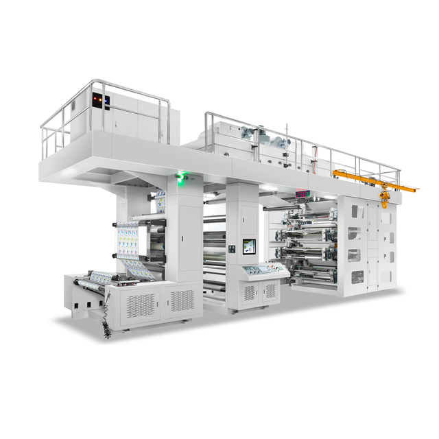 250m/min 8 Colors Flexographic Printing Machine Paper Roll Feeding CI Type High Speed Printer Oyang