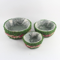 Vente directe usine : Kits de propagation en rotin écologiques – Fournisseur de jardinières artisanales pour la décoration de jardin et de maison