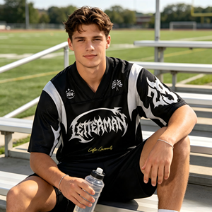 Camiseta Deportiva Americana 2026, Nueva, con Estampado Digital 3D, Cuello en V, 100% Poliéster, Secado Rápido, Manga Corta, Personalizable, Transpirable - Product Image 5