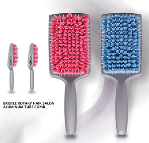 Commercio all'ingrosso pettine <span class=keywords><strong>per</strong></span> asciugatura dei <span class=keywords><strong>capelli</strong></span> con morbido microfibra Set Anti-forfora radiazioni <span class=keywords><strong>capelli</strong></span> <span class=keywords><strong>per</strong></span> districare secco Paddle pennelli - Product Image 2