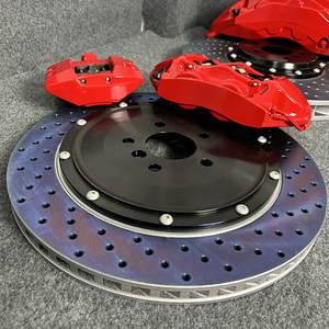 Pinzas de Freno HSL Aptas para Superdeportivos, Rojas, de 6 Pistones, con Discos de Ventilación Completamente Perforados para <span class=keywords><strong>Koenigsegg</strong></span> <span class=keywords><strong>Jesko</strong></span>, Gemera, Sadair, Spear, CC850 - Product Image 3
