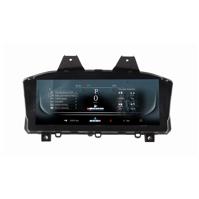 12.3inch Display Car Dashboard Digital Instrument Cluster For Land Rover Range Rover Sport L494 2013-2017 Linux System Carplay