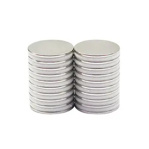 Professional Factory Customized N38 Rare Earth Neodymium Round Magnet NdFeB Magnets