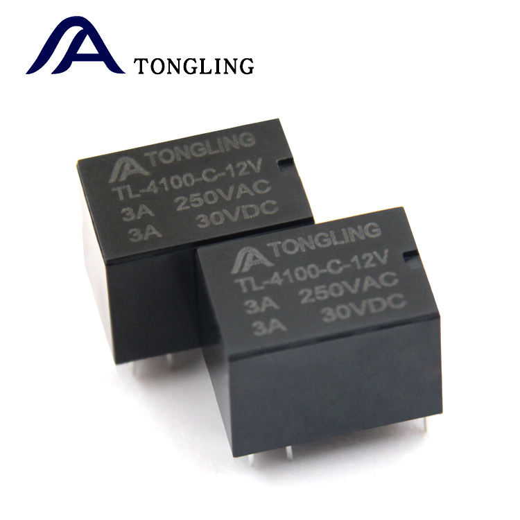 XYwsh 5PCS 12V DC 3A 250VAC 30VDC 6Pins JRC-21F General Purpose Non Latching SPDT Relay - Foto 5