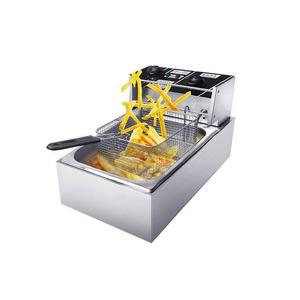 <span class=keywords><strong>Freidora</strong></span> eléctrica L Cesta extraíble <span class=keywords><strong>Olla</strong></span> de <span class=keywords><strong>freidora</strong></span> profunda de acero inoxidable para restaurante comercial - Product Image 4