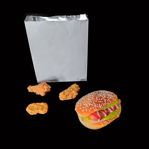 Texture Bag For Kebab Paper Bags Line With Foil Materials Texture Bag For Kebab Paper Bags Line With Foil Materials
