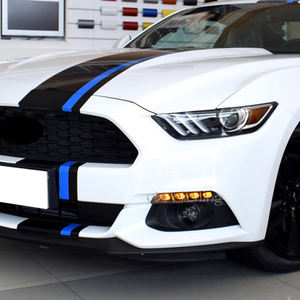 Feu <span class=keywords><strong>de</strong></span> <span class=keywords><strong>jour</strong></span> LED pour Ford <span class=keywords><strong>Mustang</strong></span> 2015 <span class=keywords><strong>2016</strong></span> 2017 étanche 12V jaune clignotant témoin lumineux pare-chocs LED DRL - Product Image 4