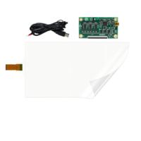 Lámina de visualización transparente Pantalla táctil PCAP de 21,5 pulgadas para negocios Pantalla multitáctil Película de visualización Dedo táctil capacitiva