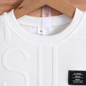 ชุดกีฬาเด็กผู้ชายคุณภาพสูงสำหรับฤดูร้อน ขายส่ง เสื้อผ้าเด็กผู้ชาย ชุดลำลองสองชิ้นคุณภาพสูง - Product Image 3