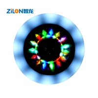 Roues de patins à roulettes LED programmables, design chrysanthème, 100x24mm, étanches, durables, 82A/85A/90A PU, logo personnalisé, roues flash