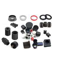 Produits et pièces moulés, pièces en caoutchouc silicone FKM, pièces en caoutchouc NBR, moulage silicone noir de haute qualité, sur mesure, non standard