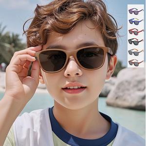 子供用サングラスTendencia 2025ファッションギフトフレキシブルライトTR90スクエア偏光 - Product Image 1