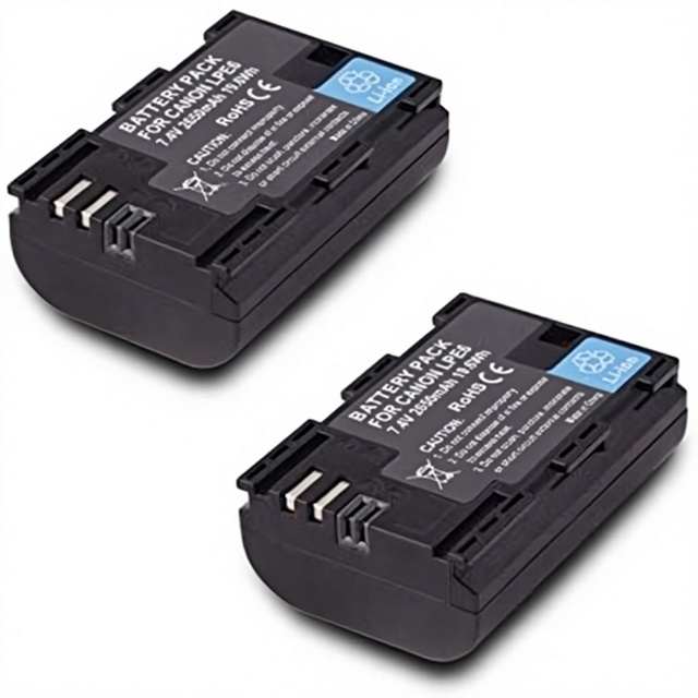 Dslr Camera Battery LP-E6 /LP E6N Lithium-Ion Battery for 60D/70D/80D/5DS R/5D Mark