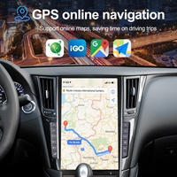 Radio para Auto Navihua de 13.6 Pulgadas con Pantalla Vertical Estilo Tesla, Navegación Android para Infiniti Q50L 2015-2019, CarPlay, Audio