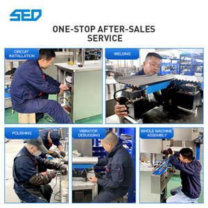 เครื่องแพ็กแบบเม็ดฟู่กึ่งอัตโนมัติสำหรับเครื่องดื่มวิตามินซีสารเคมีและหลอดพลาสติก - Product Image 3