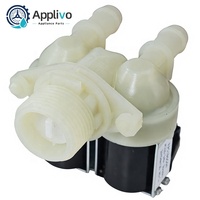 Válvula Solenoide Doble de Entrada de Agua para Lavadora FPS180G59, Compatible con Jinling Candy Hoover 220-240V 50/60Hz, Reemplazo de 2 Vías