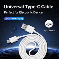 Câble de charge USB-A vers Type-C VAYSMA en gros, 1,5 m, tressé, 3A, charge rapide PD, conducteur en cuivre pur, pour iPhone et Android