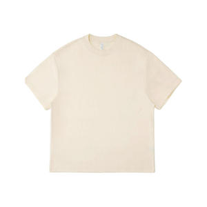 Camiseta Unisex de Algodón Oversize con Hombros Caídos, Tallas Grandes, Holgada, Casual, Manga Corta, para Hombre y Mujer, Uso Diario - Product Image 4