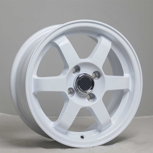 Rines de Aleación para Automóviles de Pasajeros de China, <span class=keywords><strong>14</strong></span> 15 Pulgadas, <span class=keywords><strong>14</strong></span>*5.5 <span class=keywords><strong>14</strong></span>*6.0 15*6.5, PCD 4*100, Desplazamiento 35 38, Diámetro Central CB 73.1 - Product Image 3