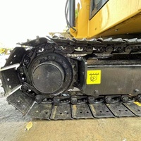 Machines de terrassement bon marché Pelle sur chenilles fabriquée au Japon Pelle sur chenilles Cat 306 307 d'occasion avec pouce hydraulique