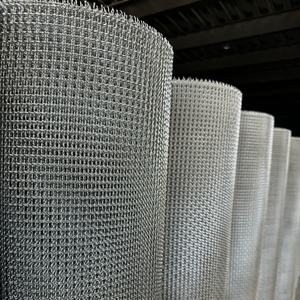 ลวดตาข่ายสแตนเลส 316 ชุบสังกะสีแบบจีบสองชั้นสำหรับตะแกรงสั่น - Product Image 2