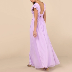 Vestido Casual de Rayón Voile de Alta Calidad, 100% Rayón, con Tirantes, Escote Profundo en V y Pliegues, Cómodo para la Playa, Gran Venta - Product Image 3